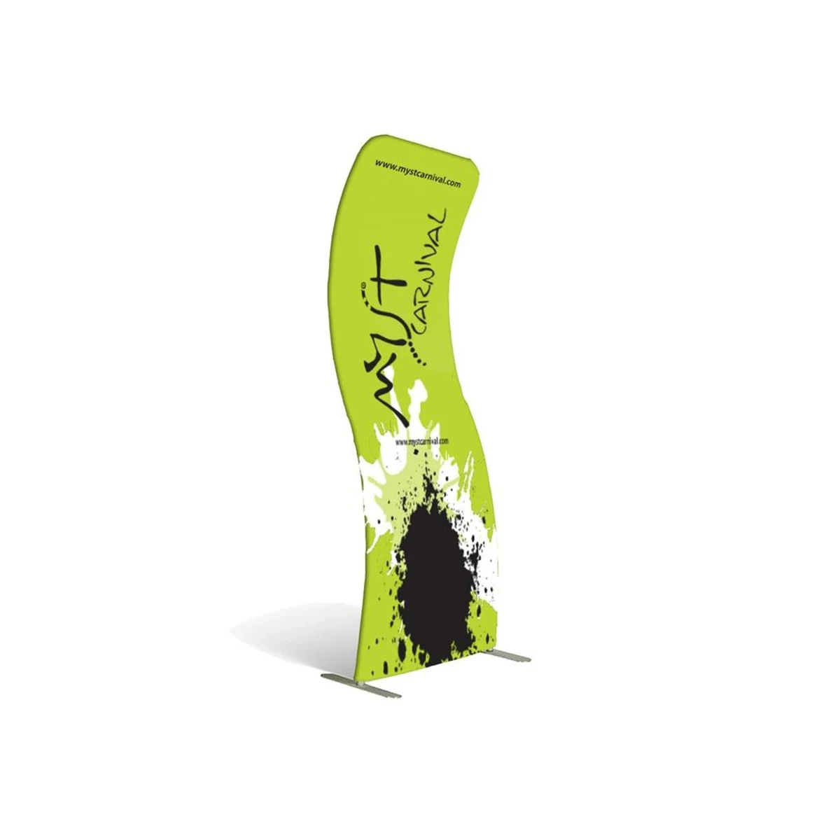 S-Shaped Tension Fabric Banner Stand 1