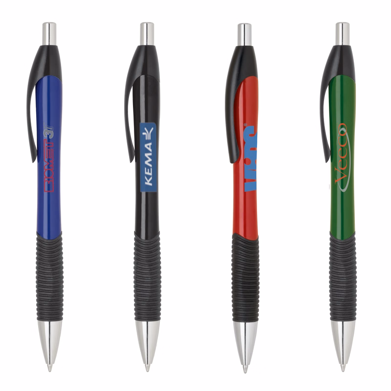 Plantagenet-1703 Promotional Rubber Grip Pens