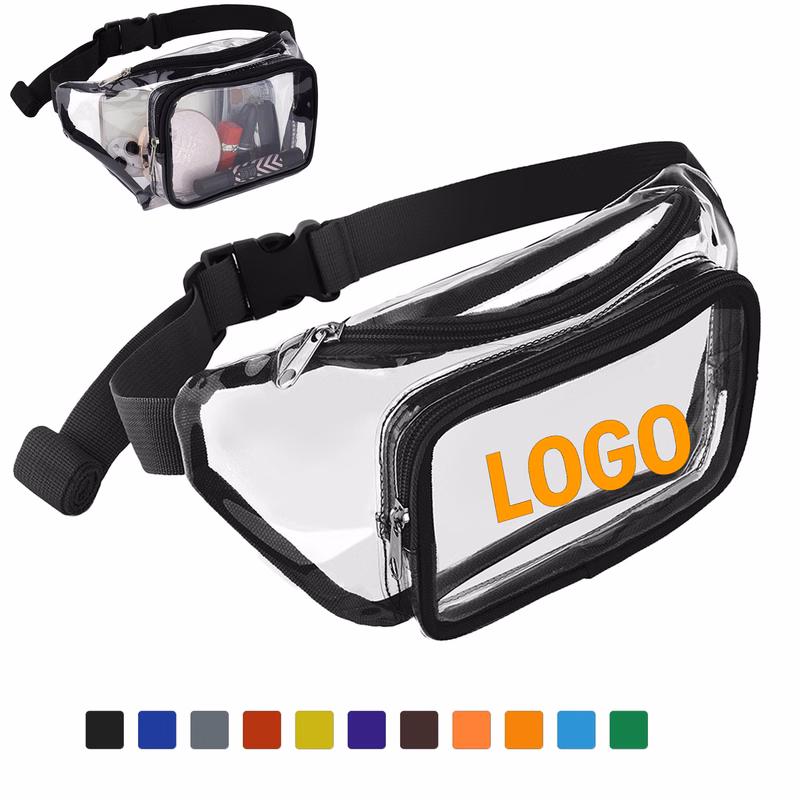 Clear Stadium Approved PVC Waist Bag