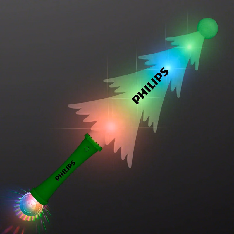 Frosty Christmas Tree Light Up Wand