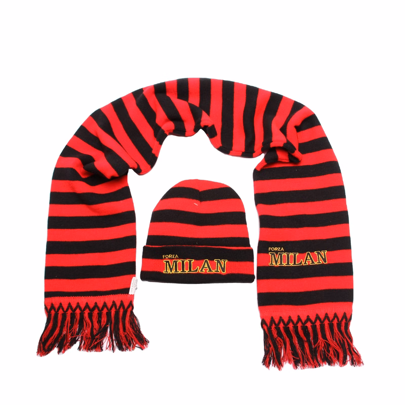 Custom Knitted Beanie & Scarf Set