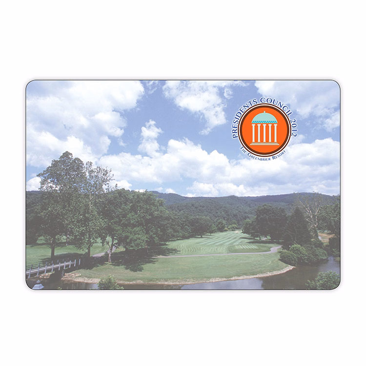 Hard Surface Recycled Counter Mat w/Recycled Backing (10"x15"x1/16")