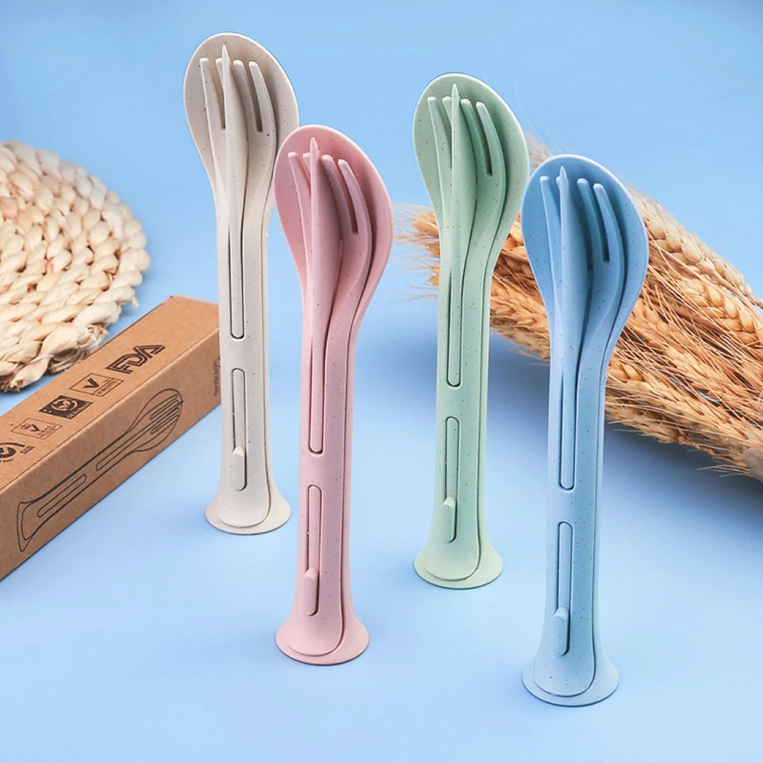 3 in 1 Knife, Fork, Spoon Utensils Set 1