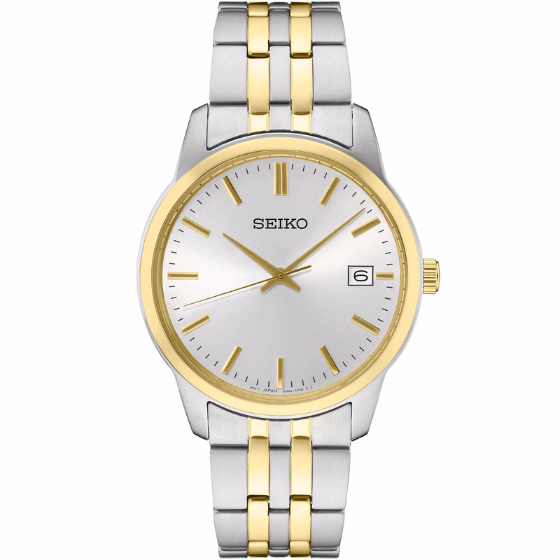 Men's Essentials Collection Two-tone, White dial