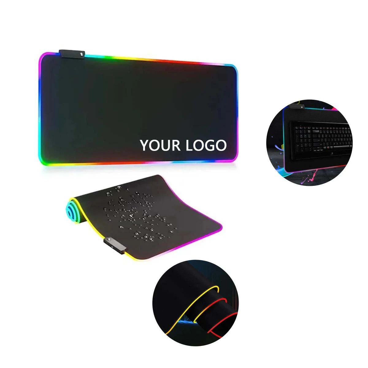 Light Up Mouse Pad with Smooth Surface for Gaming 1