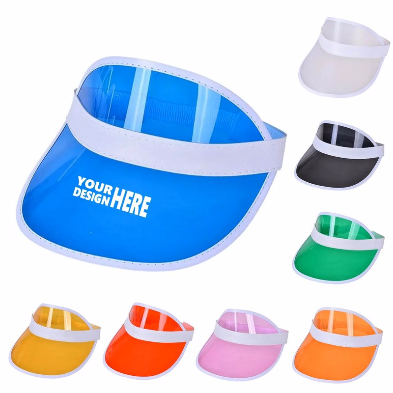 PVC Clear Sun Visor Hat