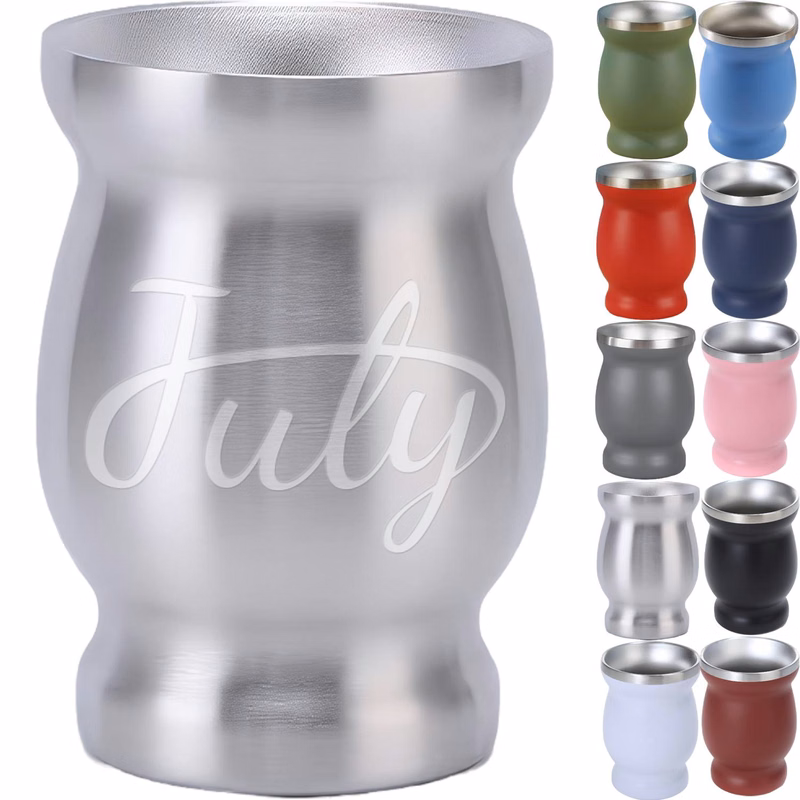 8oz Stainless Steel Mini Mate Tea Cup