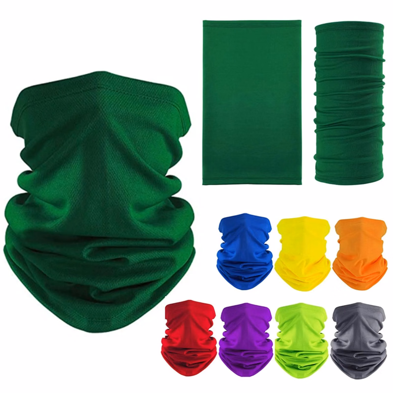 Quickly Dry Cooling Mesh Hemmed Neck Gaiter Mask