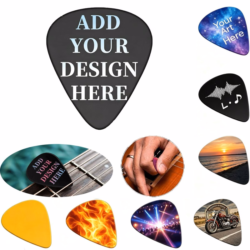 Guitar Picks for Musicians and Promotional Giveaways