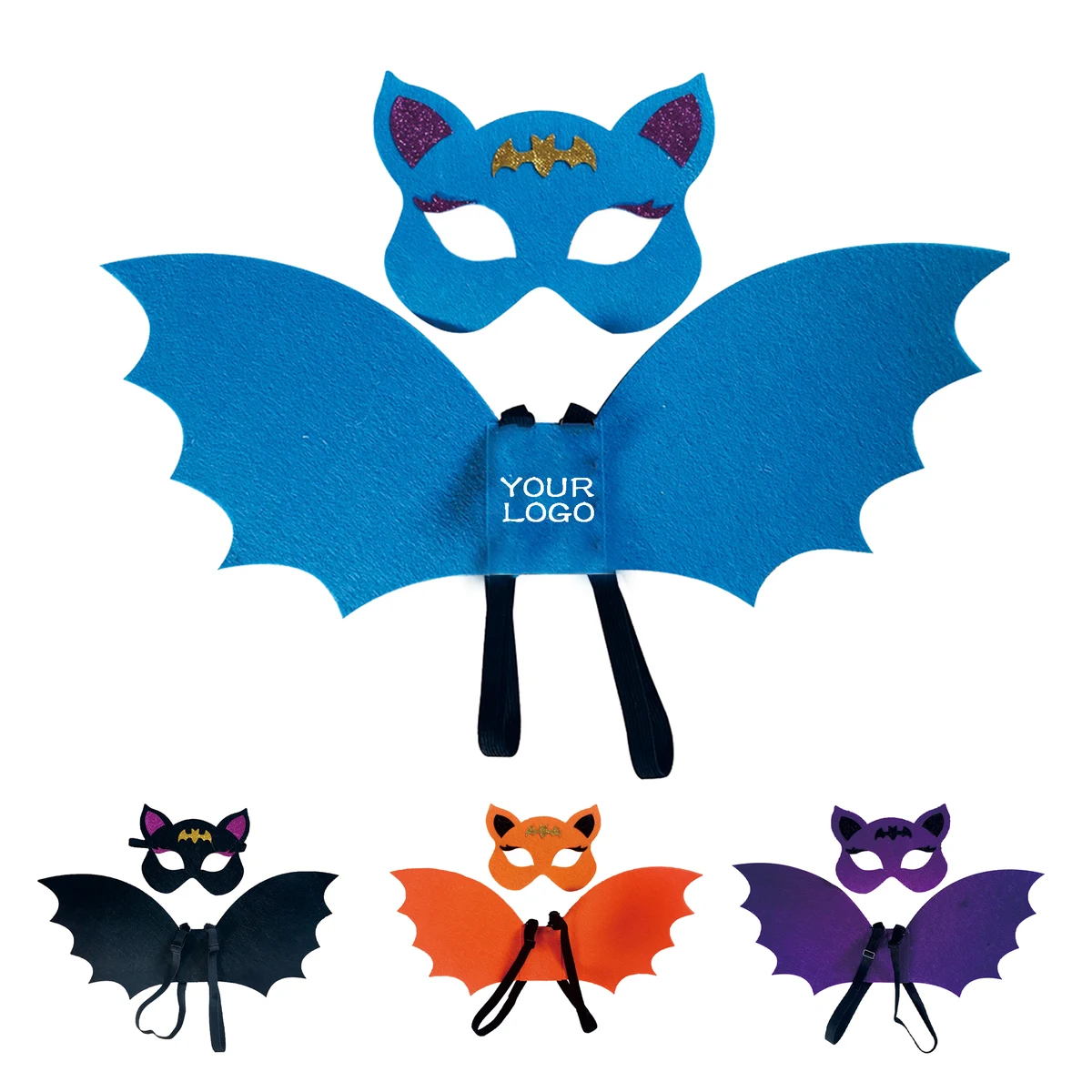 MOQ 20 PCS Bat Costume Set With Wings And Mask 1