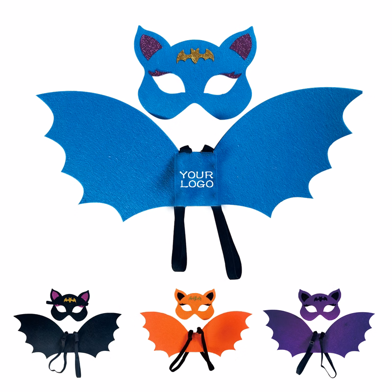 MOQ 20 PCS Bat Costume Set With Wings And Mask