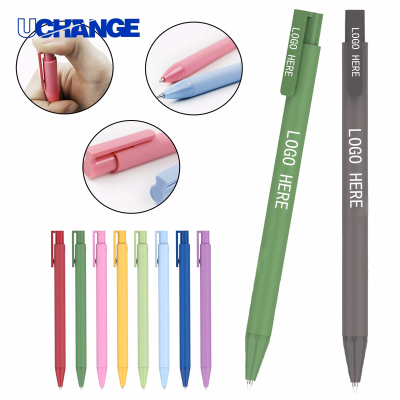 Macaron Color Retractable Ballpoint Pen for Style
