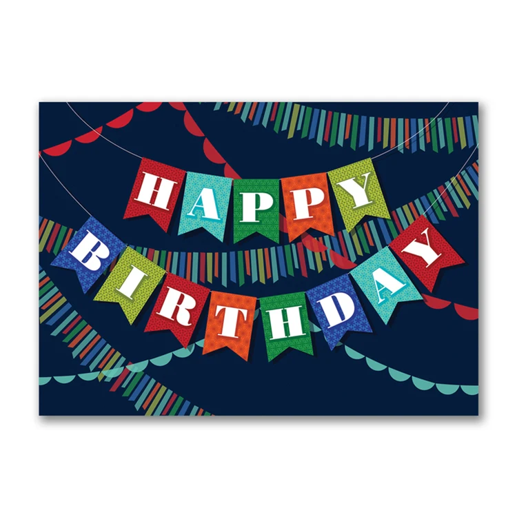 Happy Decorations Birthday Card 1