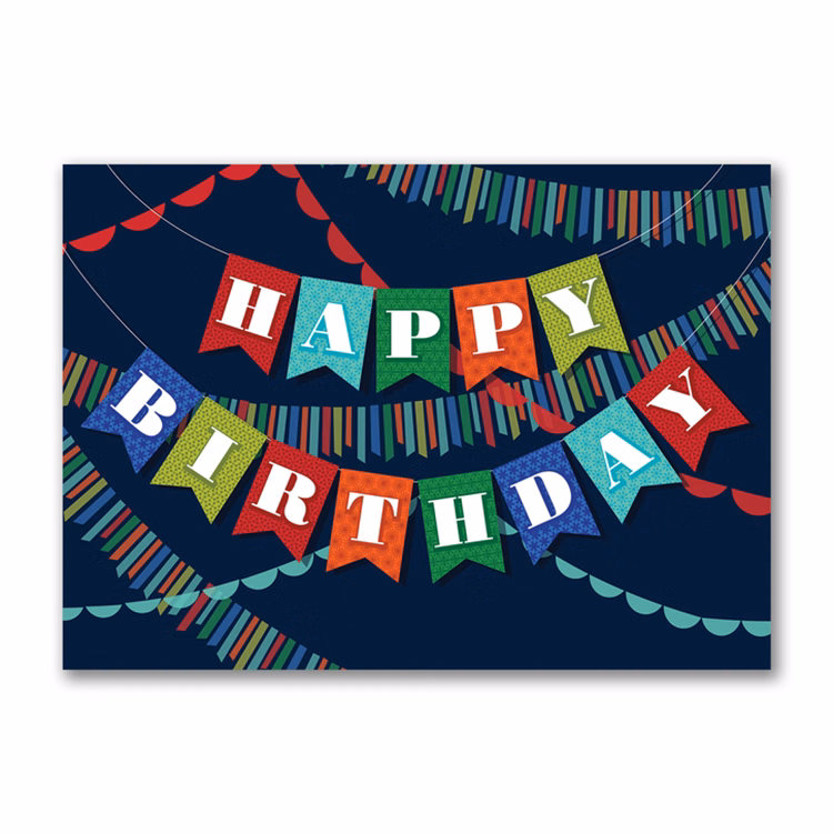 Happy Decorations Birthday Card