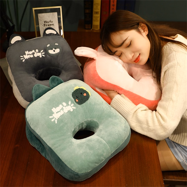Animal Plush Lay Sleeping Pillow