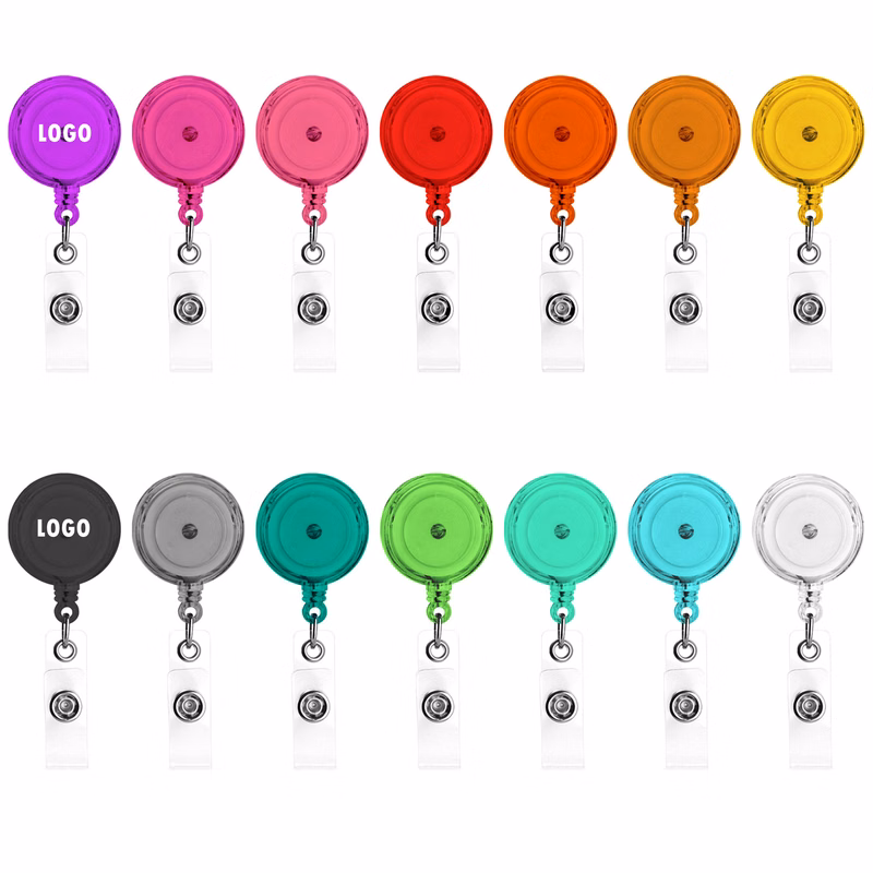 Candy Color Retractable Badge Reel