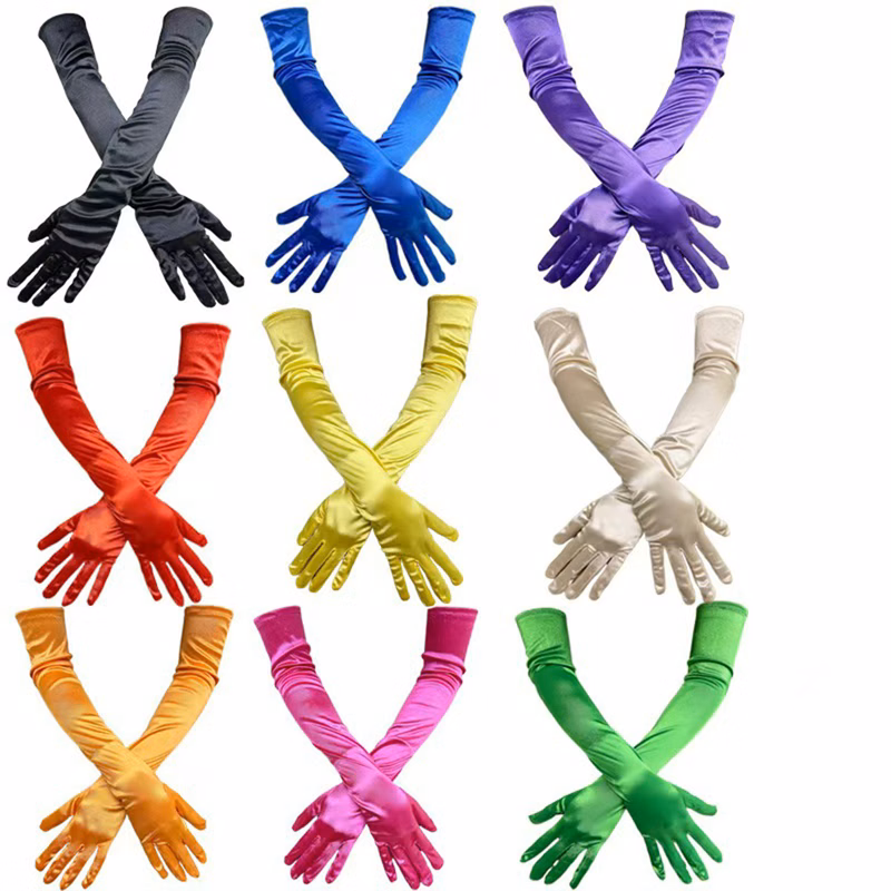 Elegant Silken Gloves