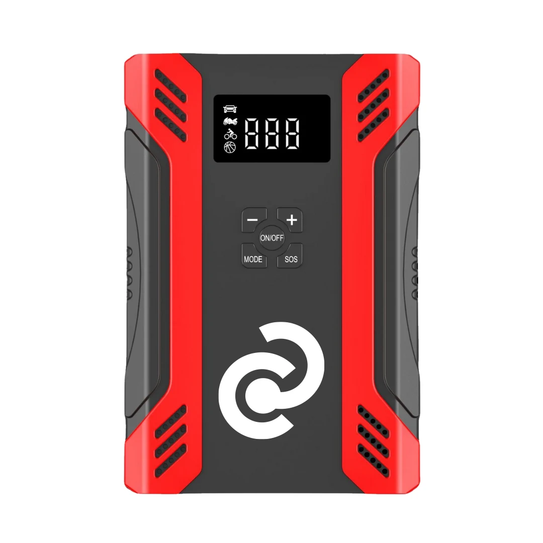 1500A Car Jumper & Inflator Combo with Accessories & Gift Box - 8000mAh 1