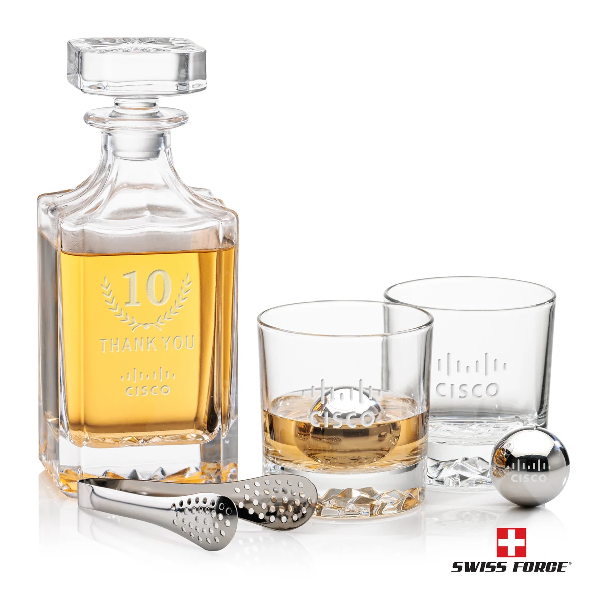 Cassidy Decanter Set & Ice Balls 1