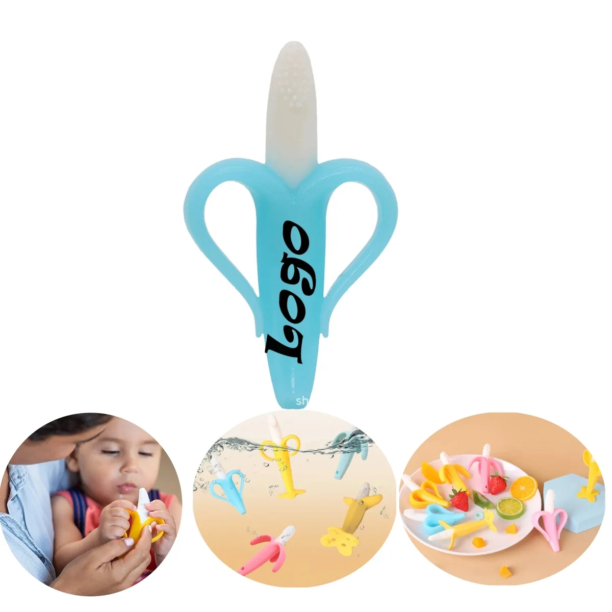 Banana Massaging Teether 1