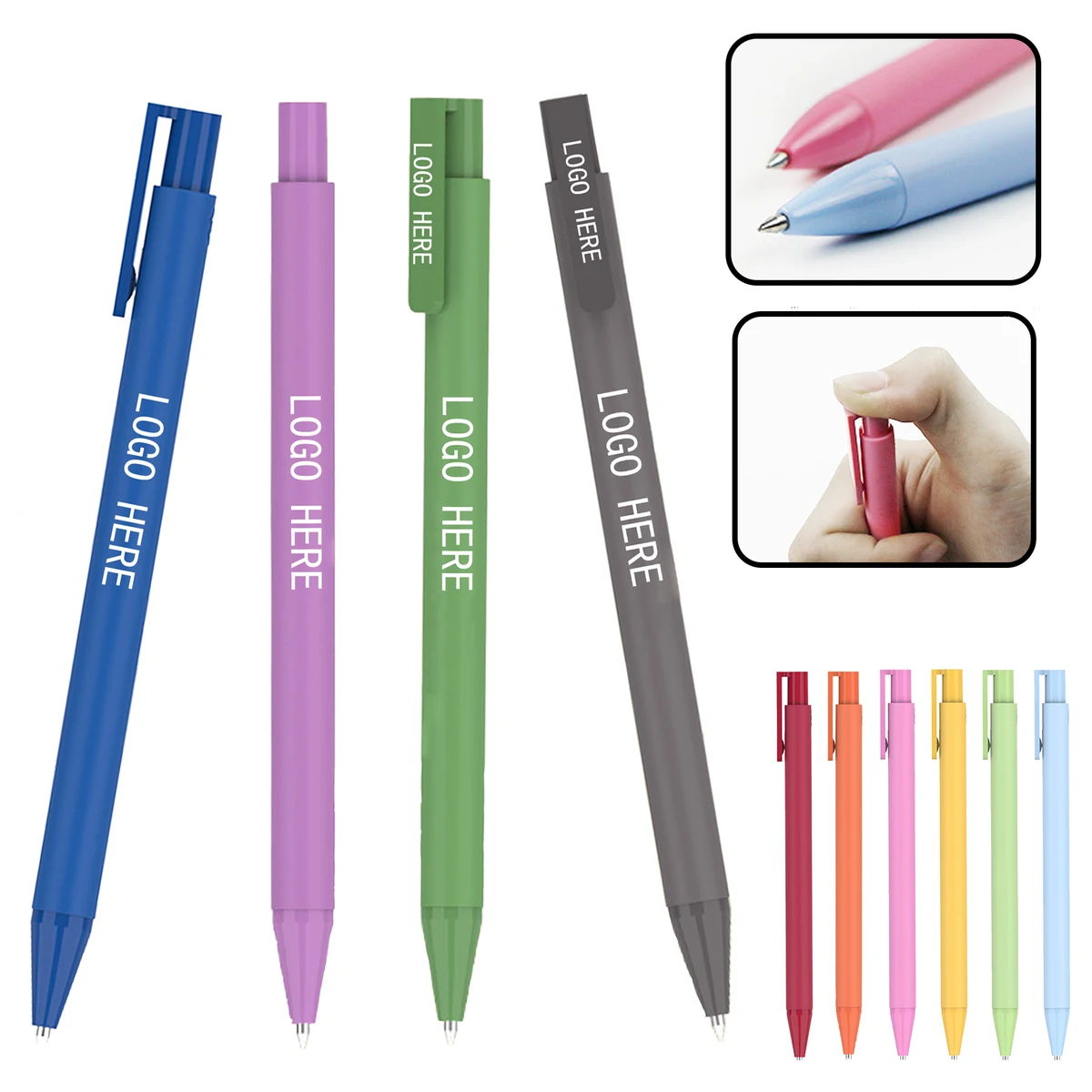 Custom Retractable Gel Pen 1