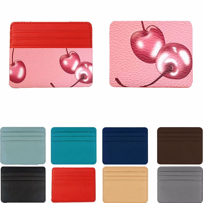 MOQ 50 Full Color Multi-slot Cardholder Pouch