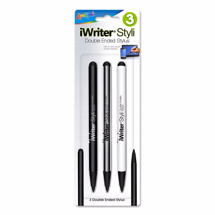 Double Ended Styli - 3 Pack Assorted