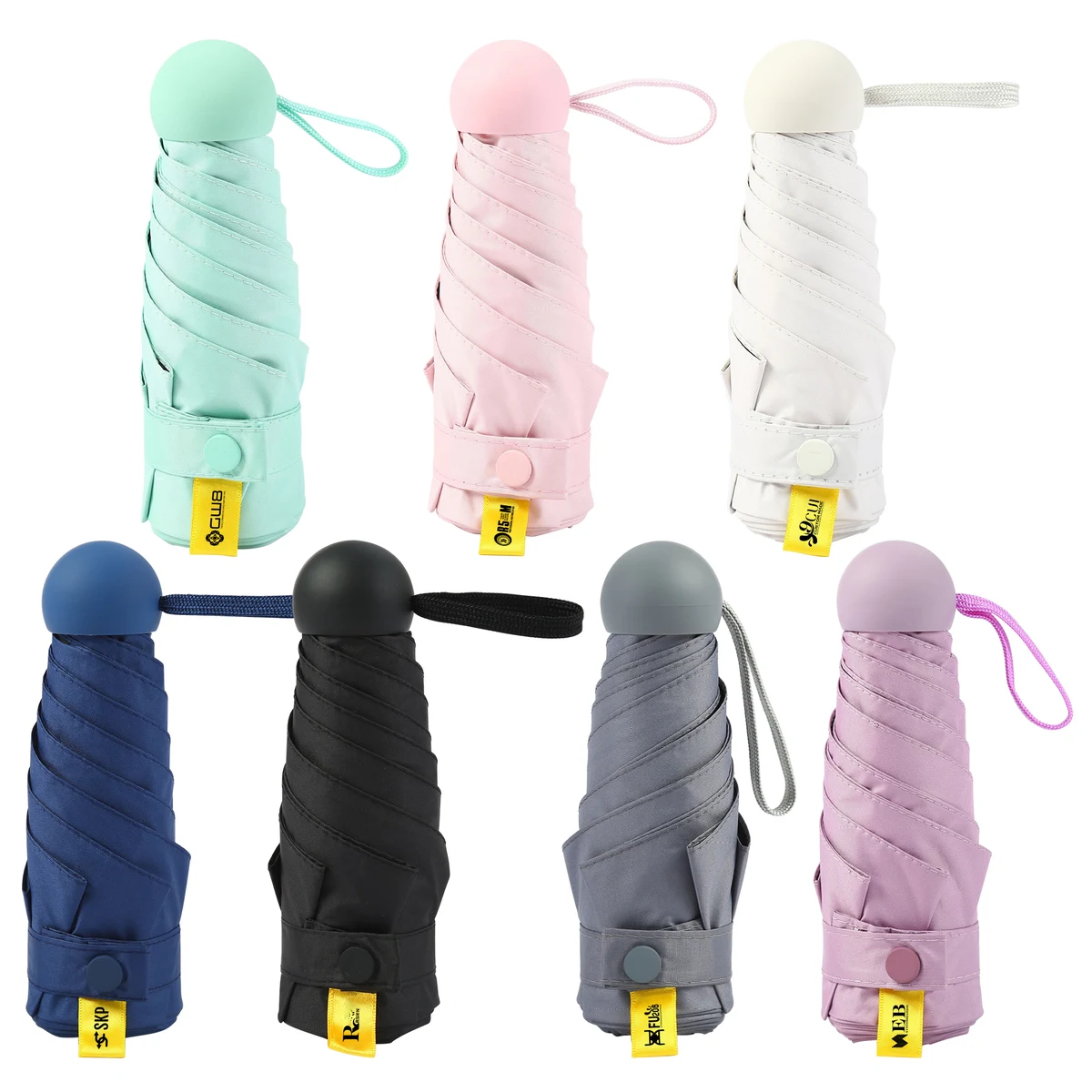 Mini Travel Sun And Rain Umbrella 1