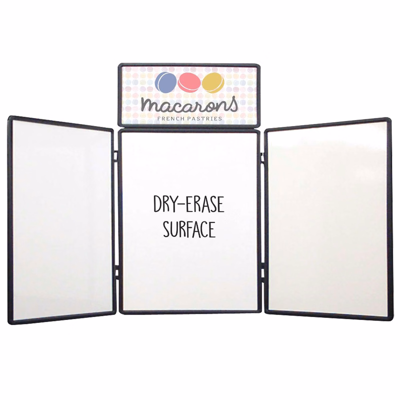 4' Show 'N Write Display (with Header Graphic Panel)