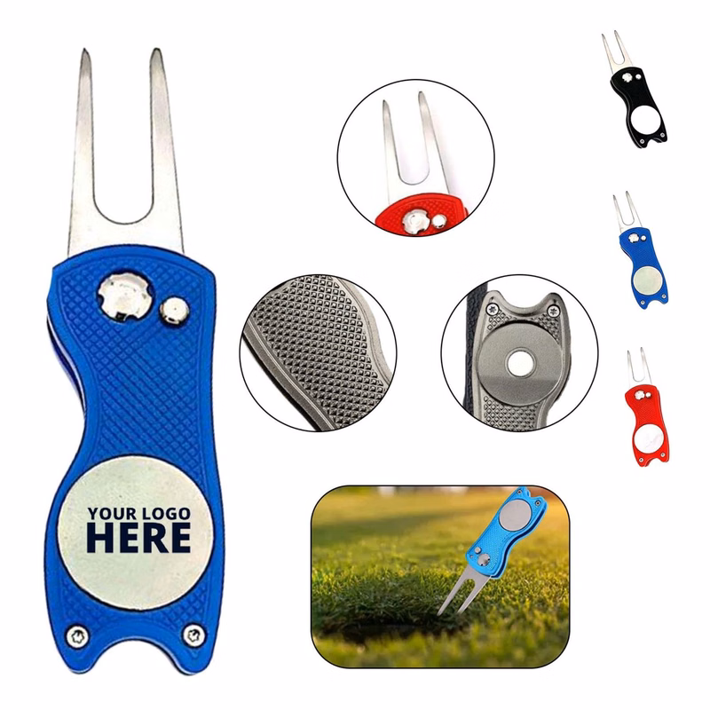 Stainless Steel Foldable Golf Fork