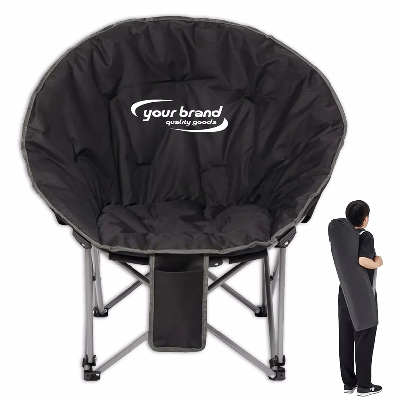 Folding Moon Chair ( 400lbs Capacity) - Personalization