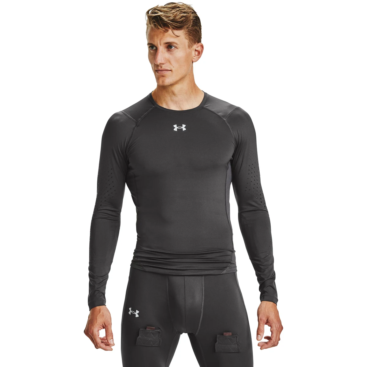 UA Fitted Grippy Men's Long Sleeve 1