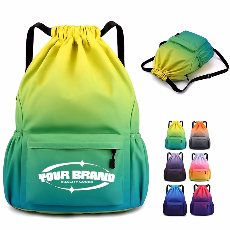 Waterproof Lightweight Sports Gym Drawstring Backpack