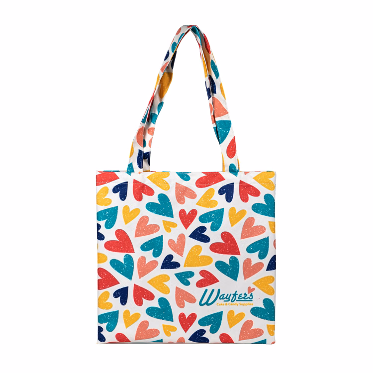 Sublimated Handles Medium Flat Tote (Ocean Freight)