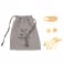 Bamboo Golf Tee Set with Recycled Pouch