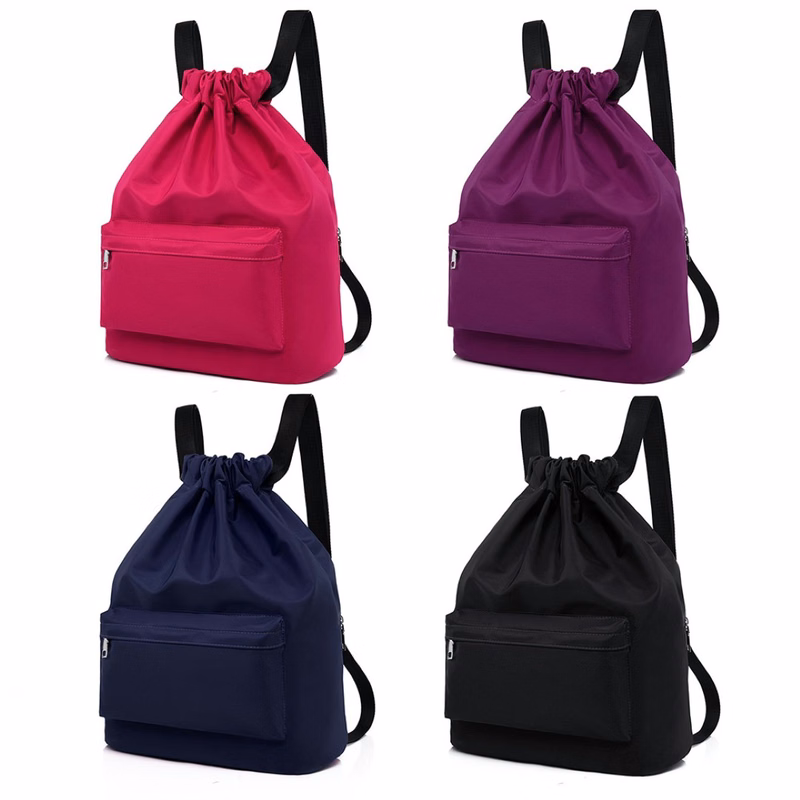 Pull rope backpack waterproof bag
