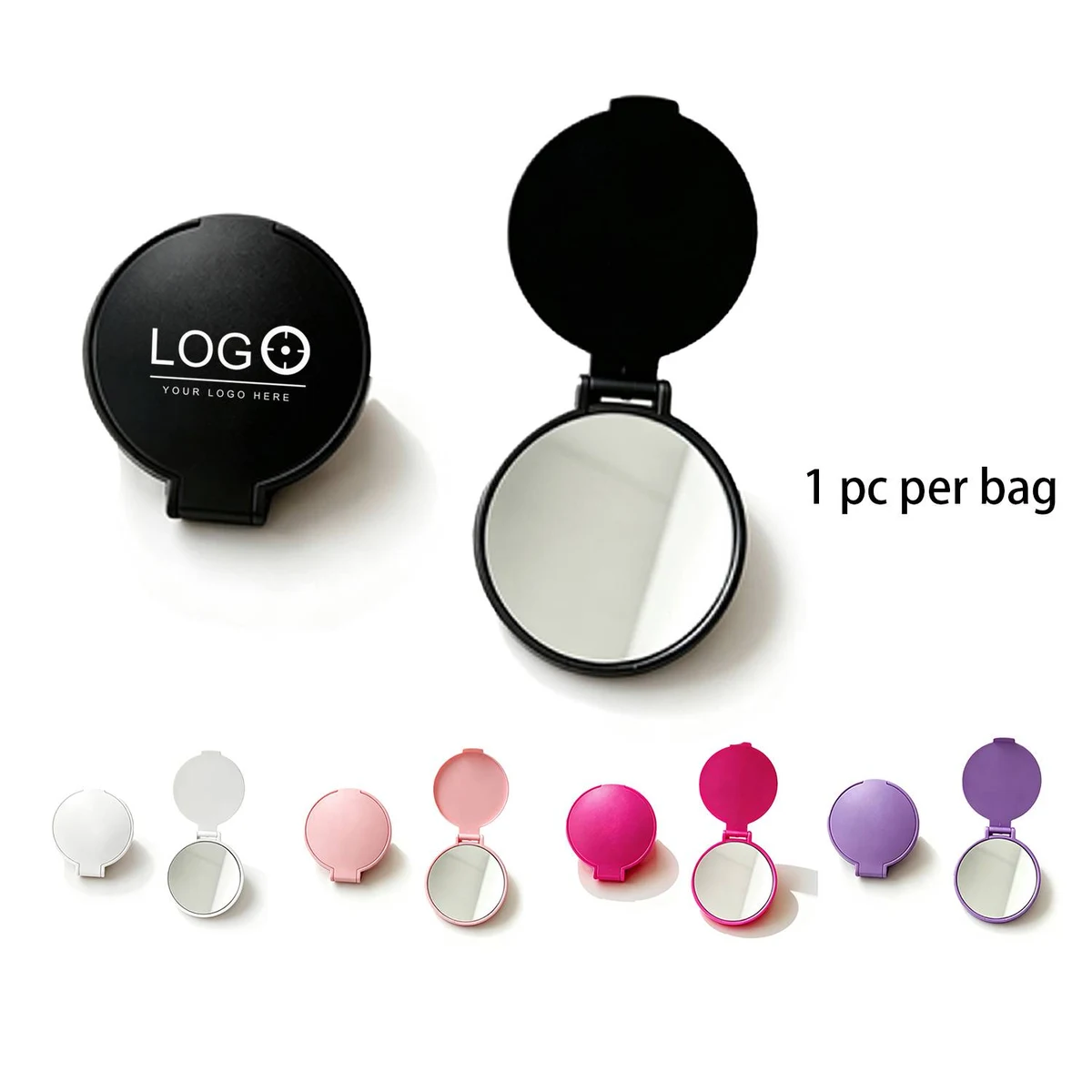Mini Plastic Makeup Mirror 1
