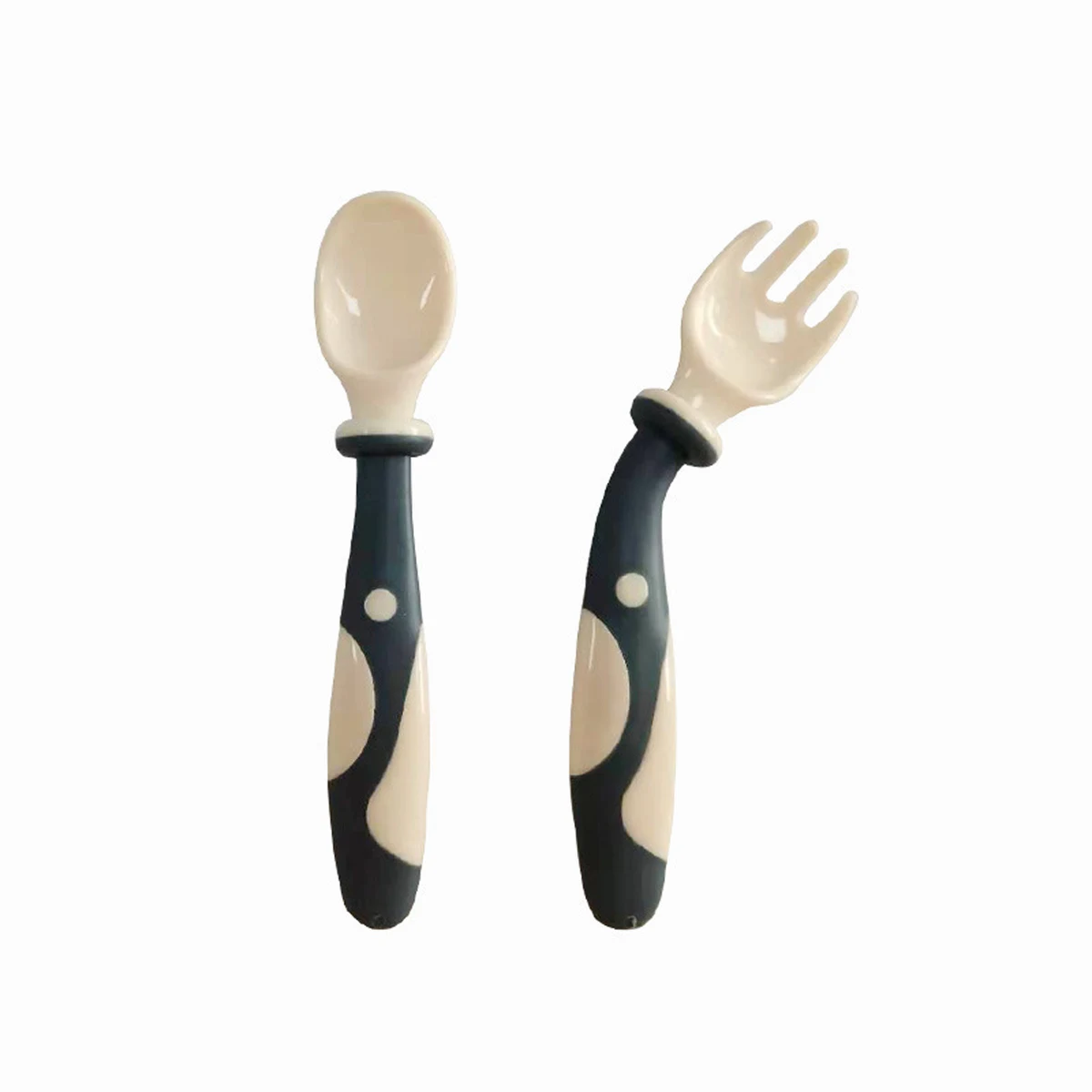 Baby Flexible Spoons and Forks Set 1