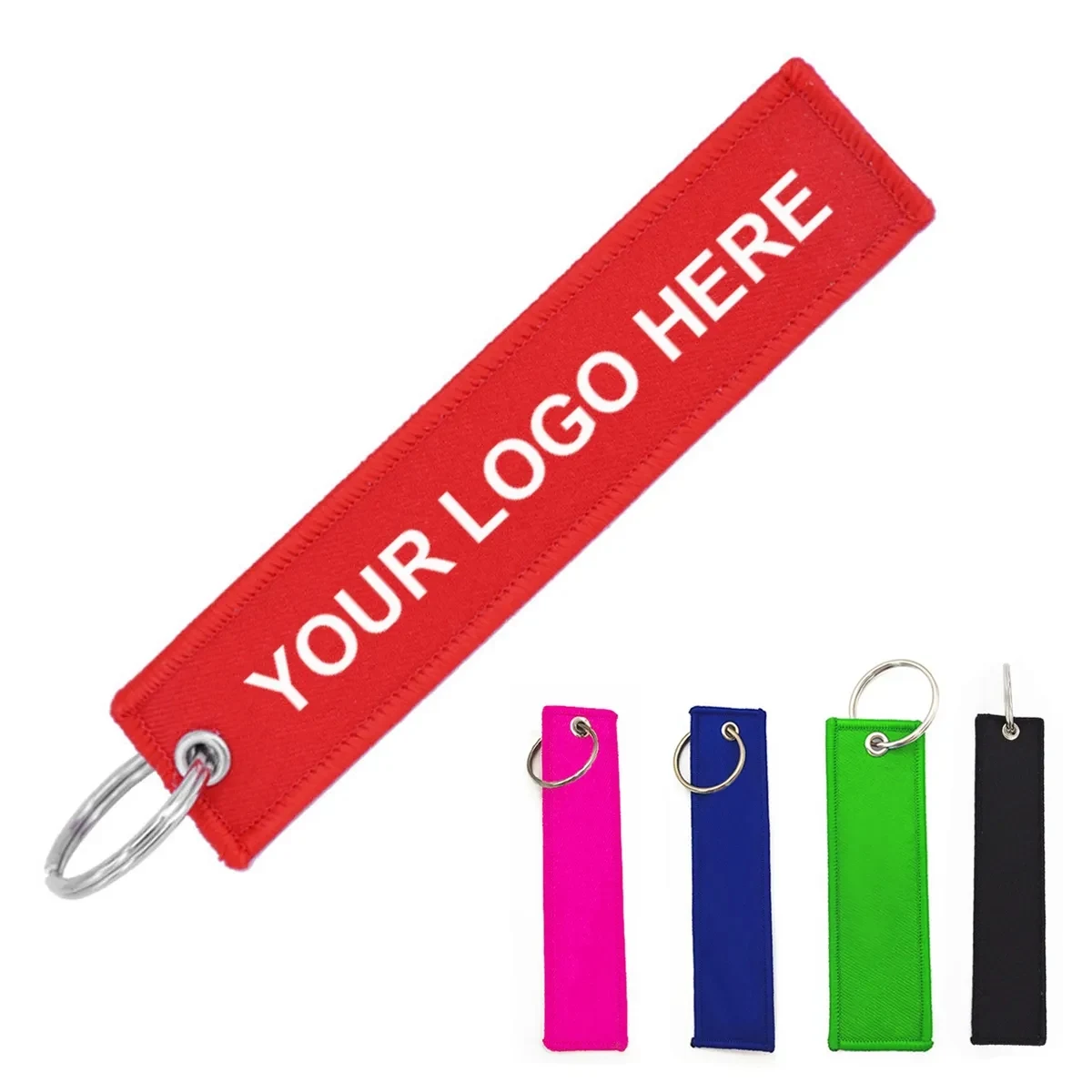 Embroidered Flight Key Tags 1