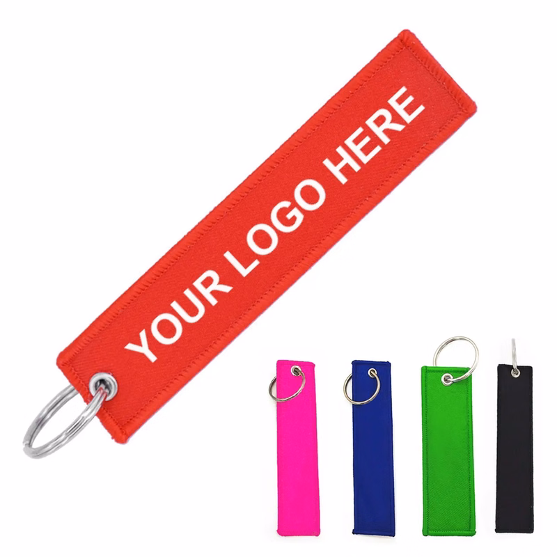 Embroidered Flight Key Tags