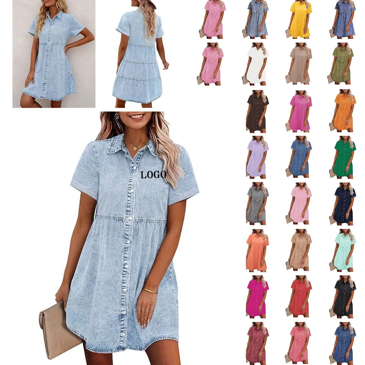 Women Denim Dress 1