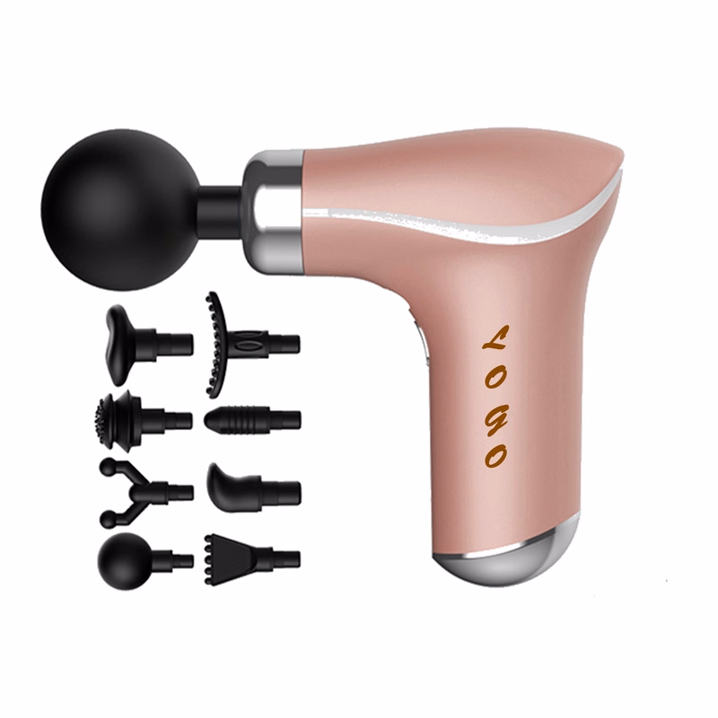 8 Heads Mini Massage Gun MOQ 10PCS