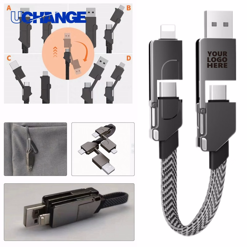Sixty Watt Six Function Integrated Charging Cable