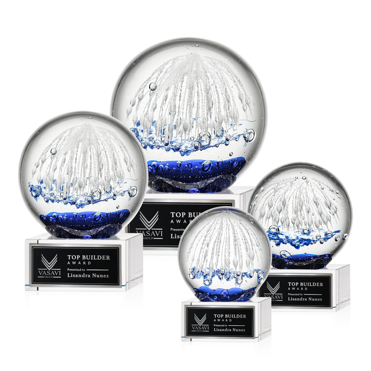 Starburst Award on Hancock Base - Clear 1