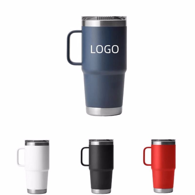 20 oz Stainless Steel Tumbler W/ Handle