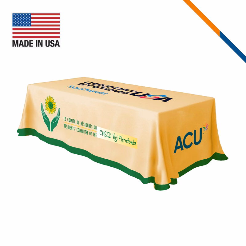 8' Zantor Liquid Repellent Standard Table Throw