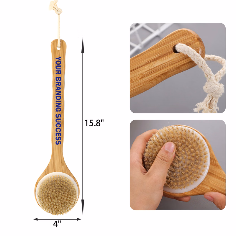 Convenient Long Handle Bath Brush