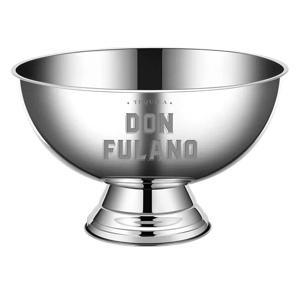 3Gal Stainless Steel Champagne Bucket Punch Bowl with Ladle 1