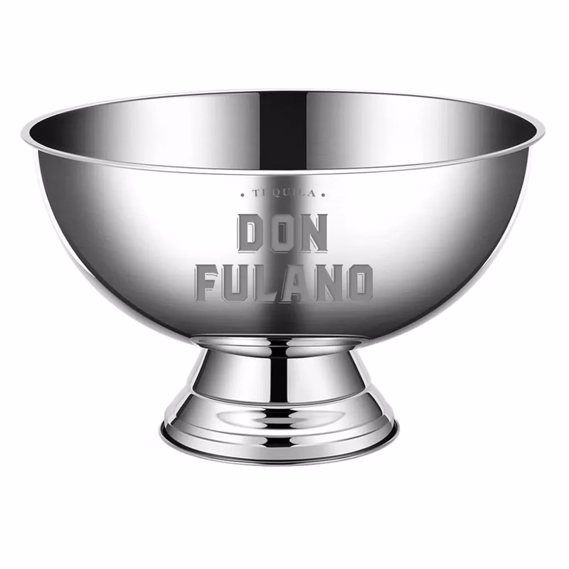 3Gal Stainless Steel Champagne Bucket Punch Bowl with Ladle