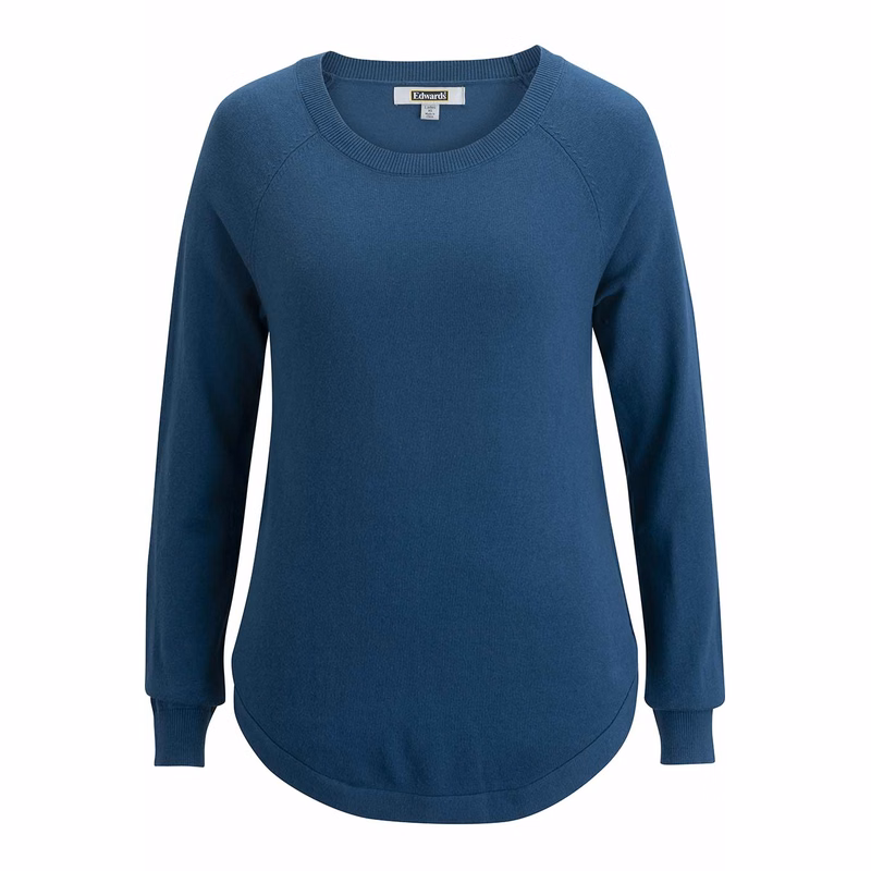 Ladies Scoop Neck Pullover Sweater